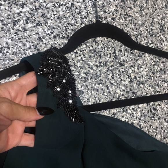 Smart Set โฆ One Shoulder Unworn Midi Green Dress (size 6) - Picture 3 of 6